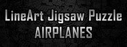 LineArt Jigsaw Puzzle - Airplanes