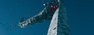 Throw Cubes into Brick Towers To Collapse Them
