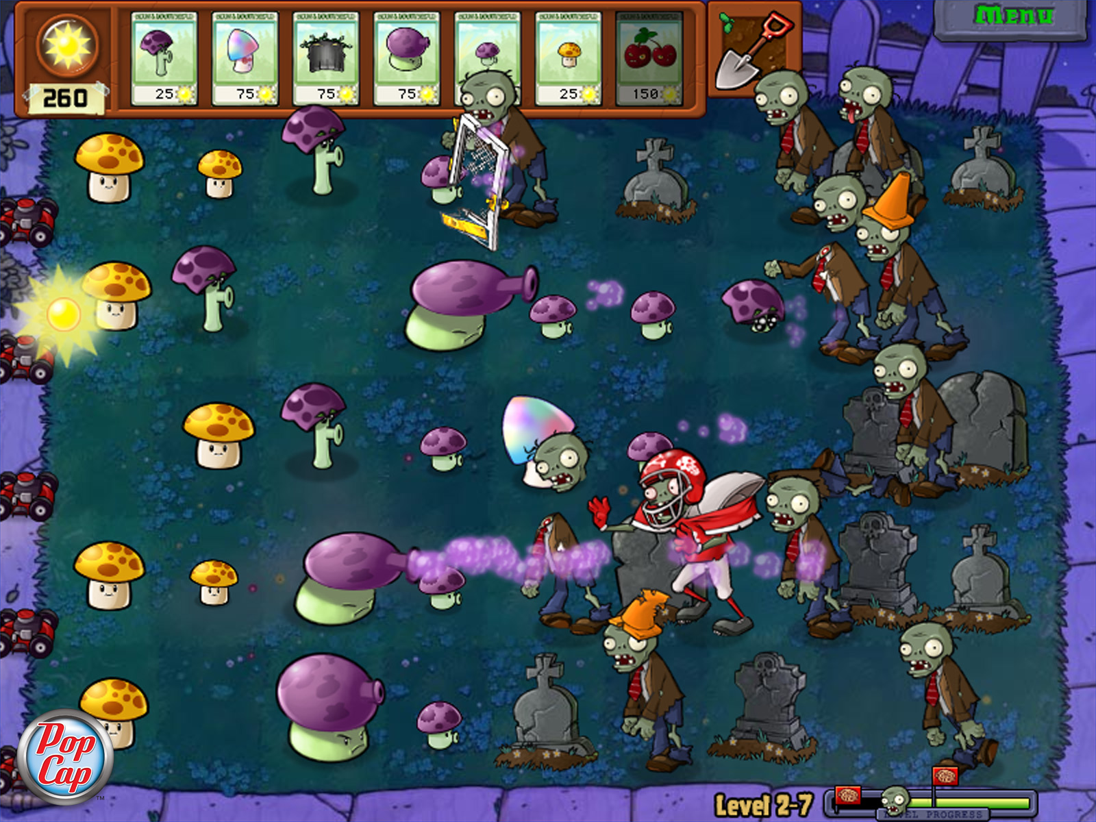 Screenshot of Plants vs. Zombies (Windows, 2009) - MobyGames