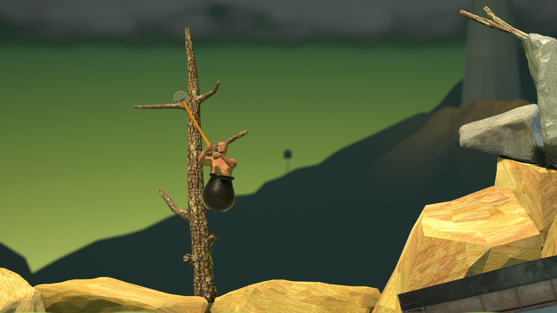 getting over it with bennett foddy easter eggs