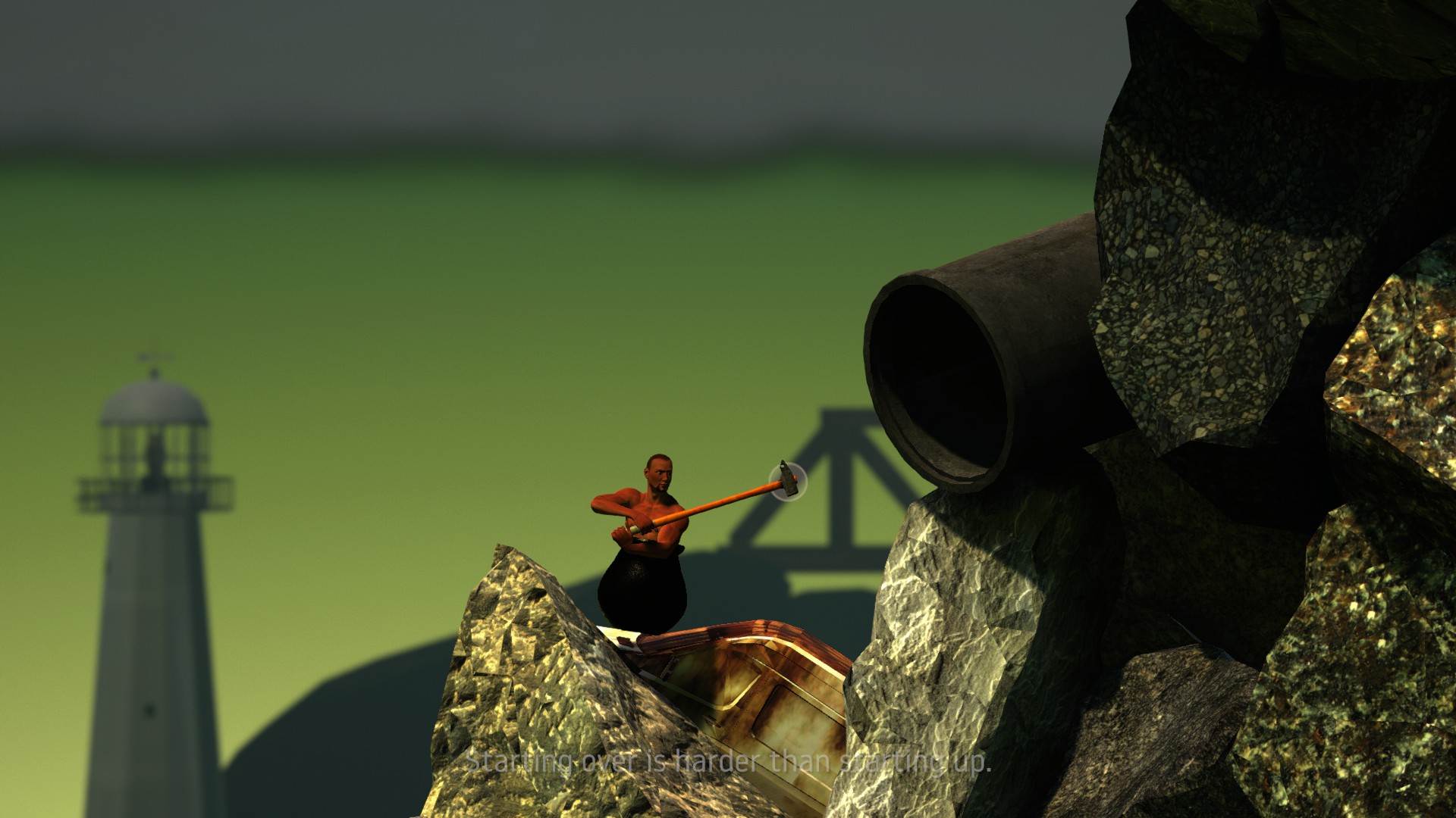 Getting Over It with Bennett Foddy