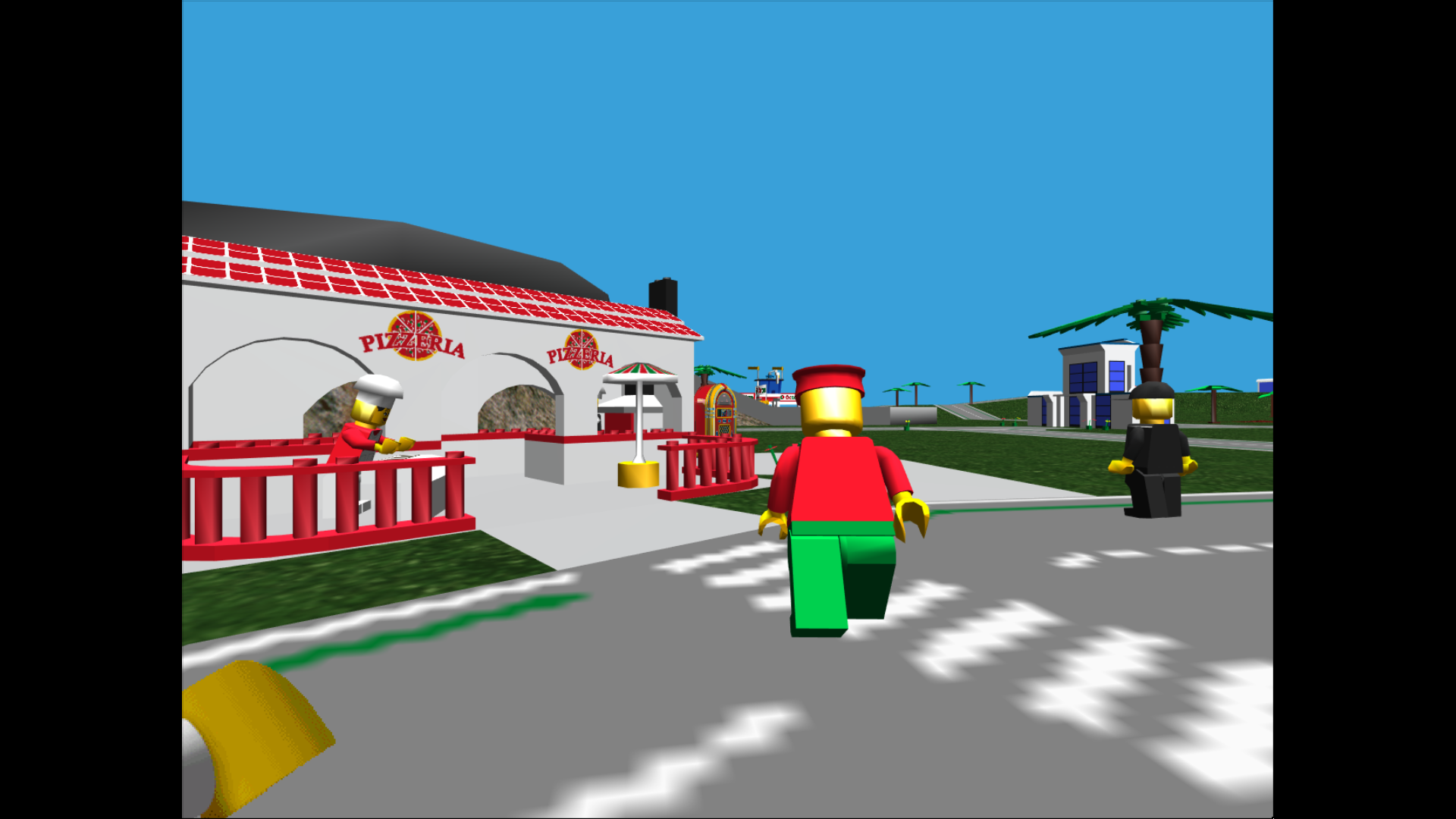 Lego island online pizza