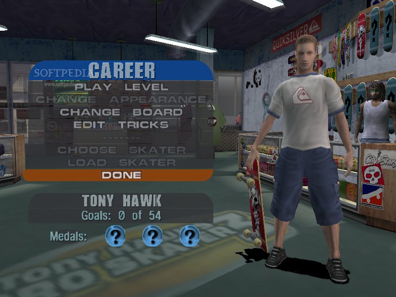 tony hawk pro skater 3 levels