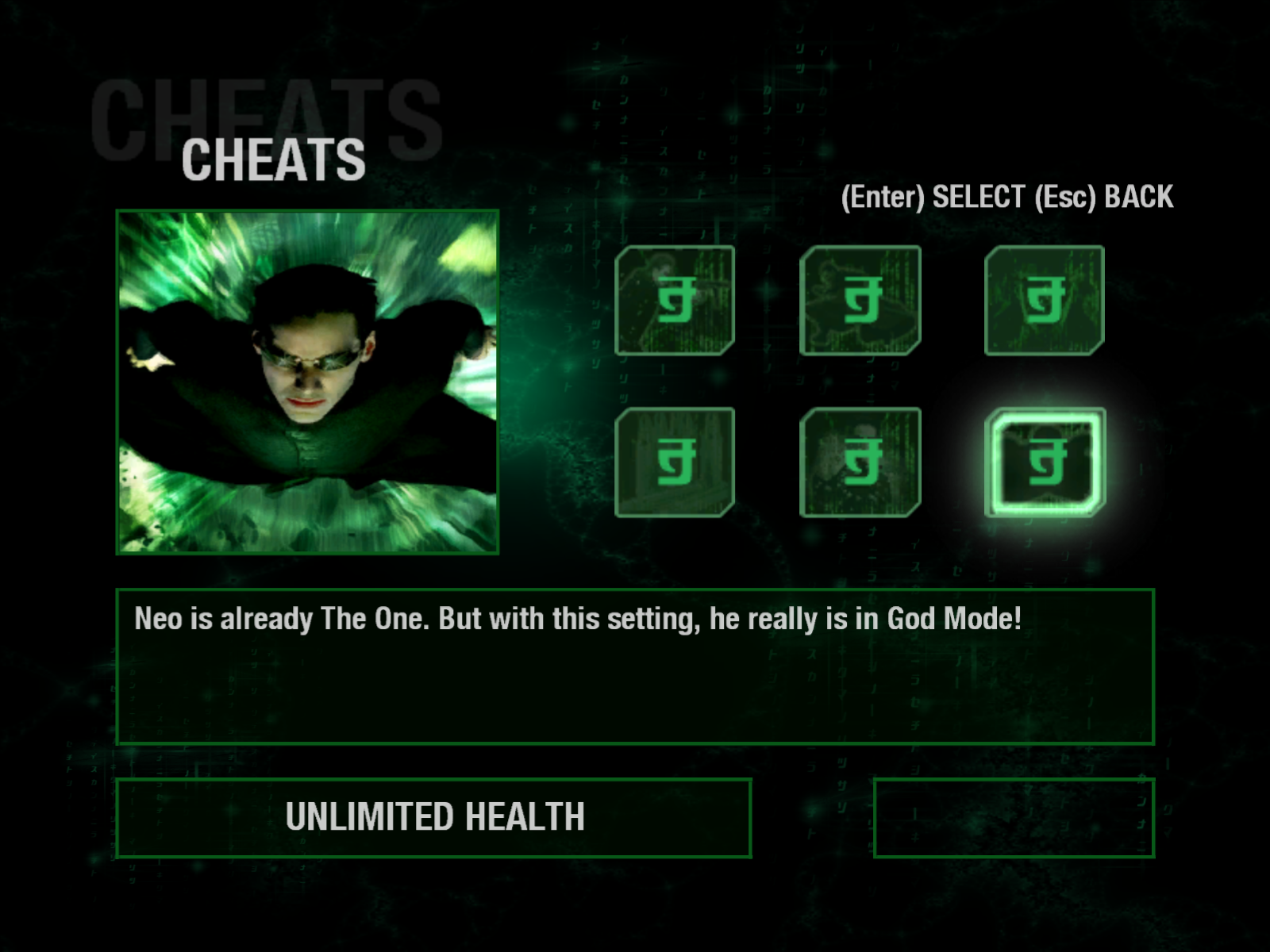 the matrix path of neo for ps2
