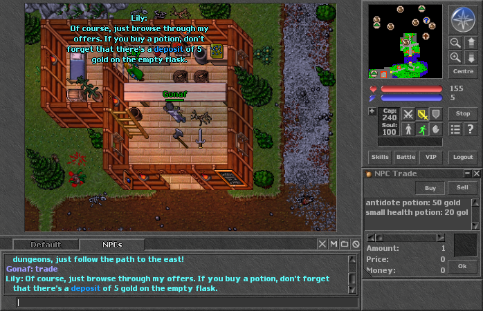 Tibia - Free Multiplayer Online Role Playing Game - About Tibia