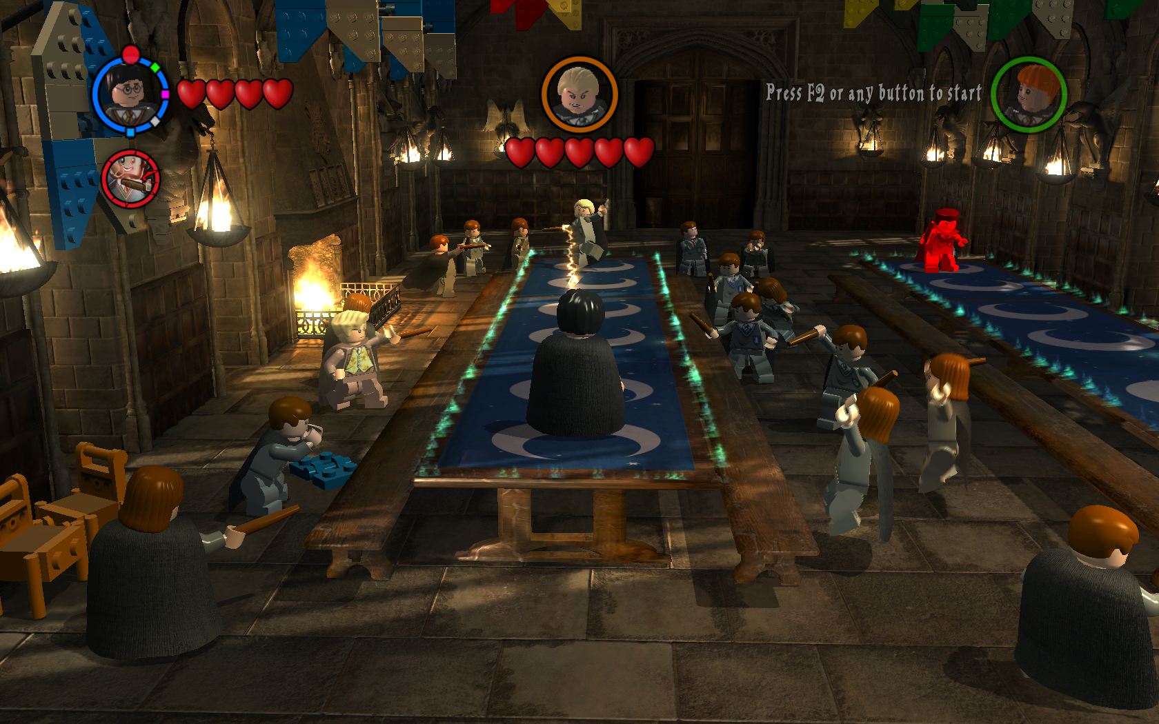 Jogue LEGO Harry Potter - anos 1-4 (EUA), um jogo de Harry potter