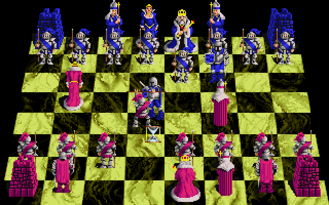 Screenshot of The Chessmaster 3000 (DOS, 1991) - MobyGames