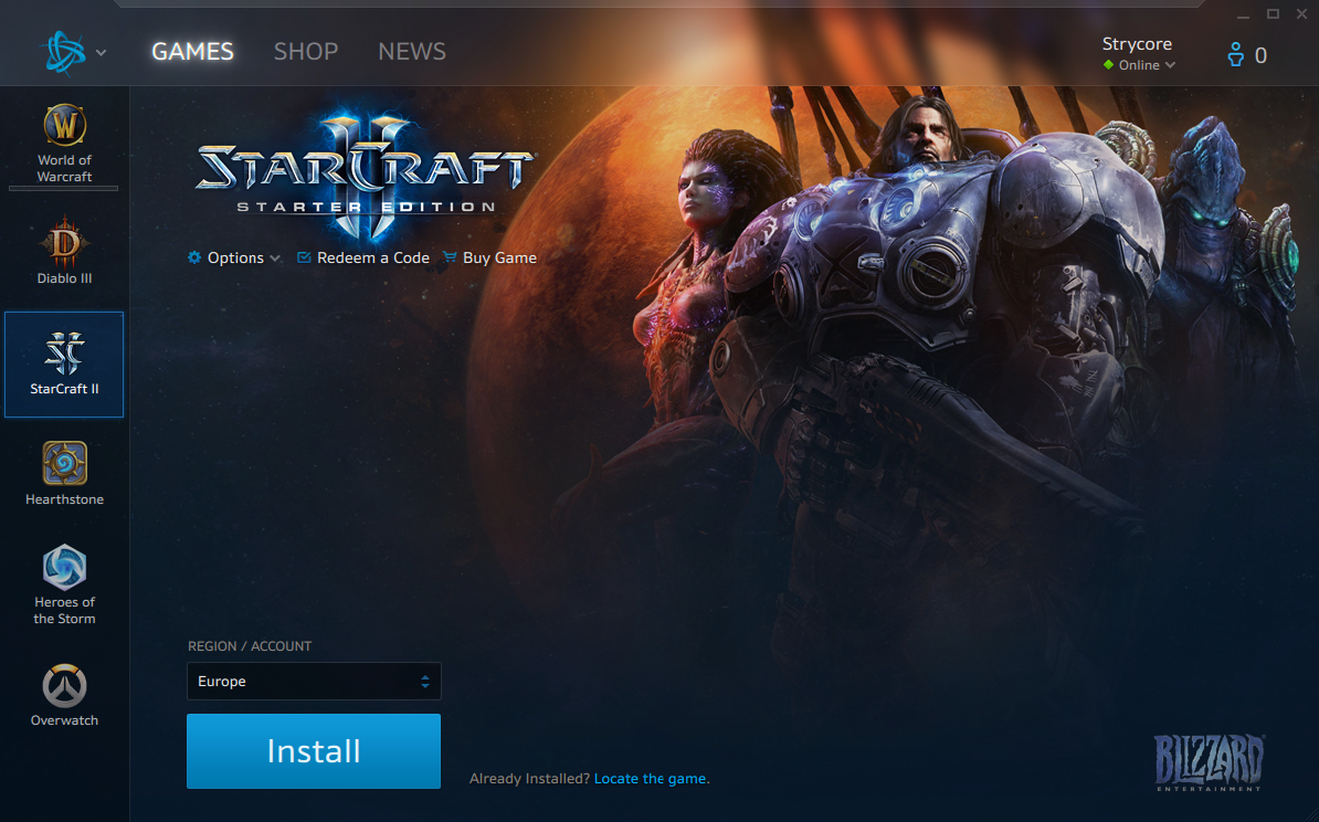 blizzard game store