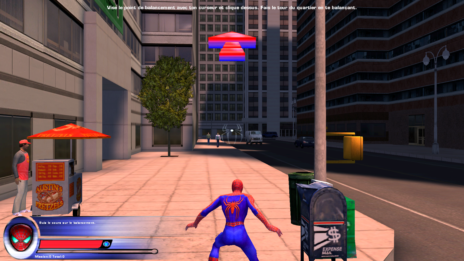 SPIDER-MAN (2002)  PS2 Gameplay 