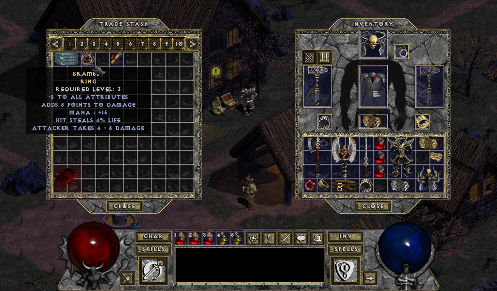 how to adjust the monitor in diablo 1 download