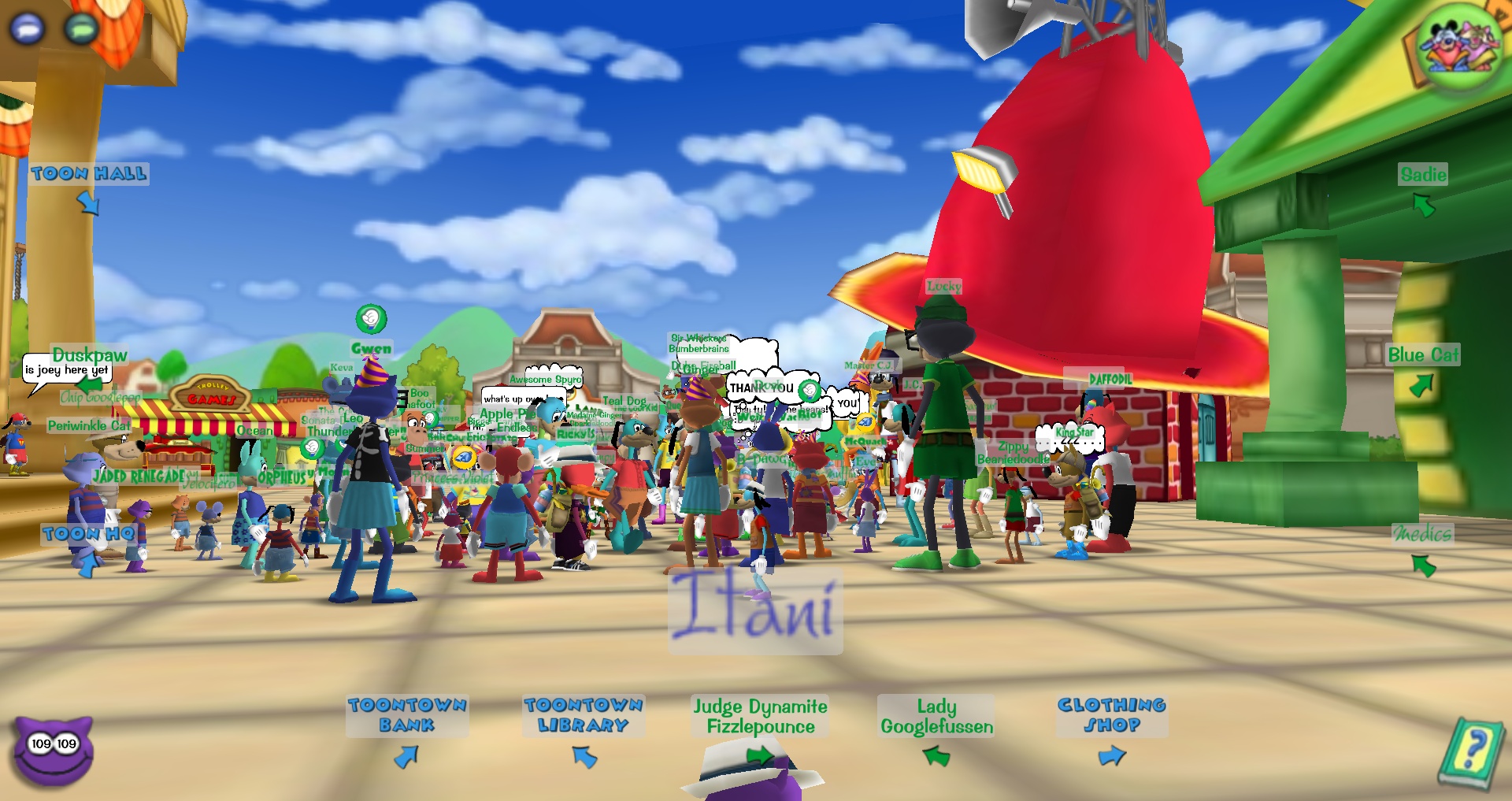 Toontown Online Updated Installer Animation : Disney : Free