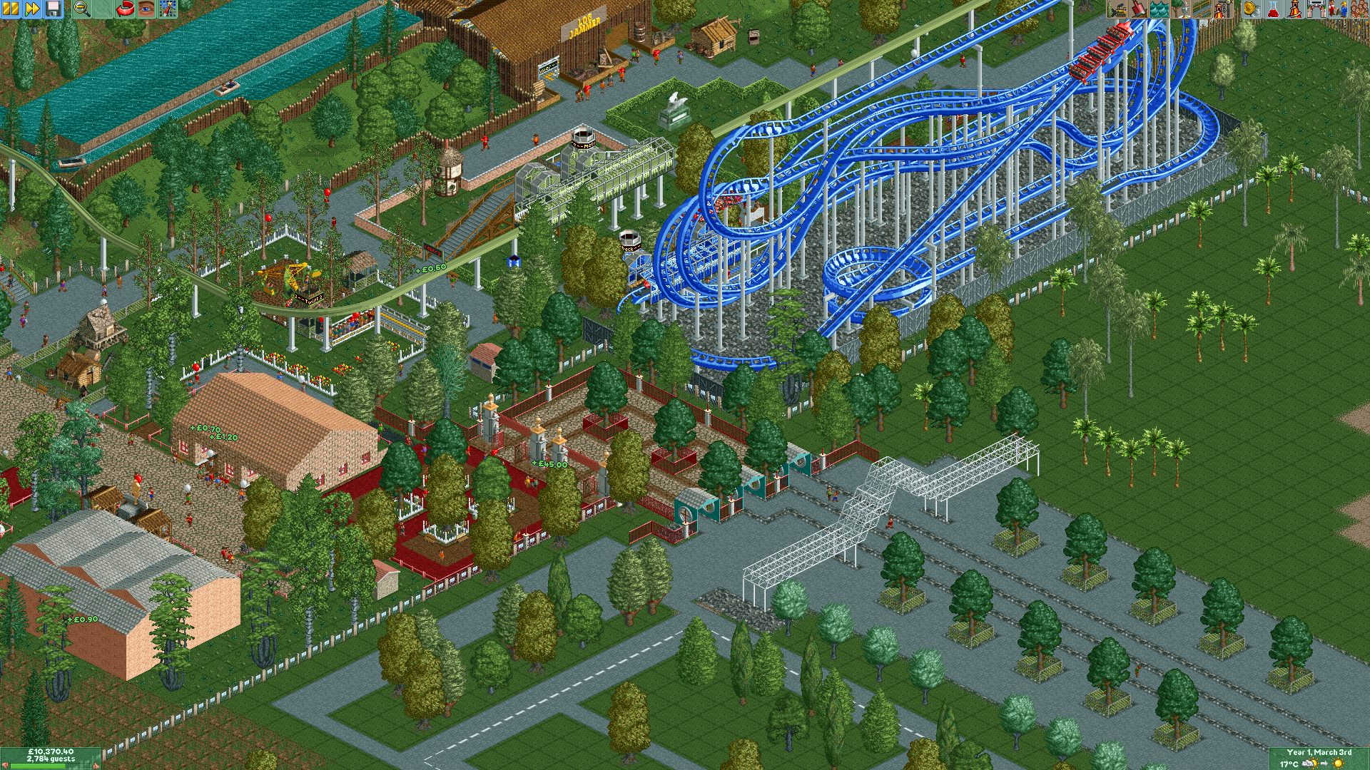 RollerCoaster Tycoon 2 Lutris