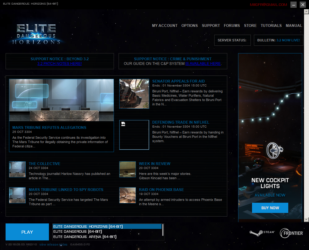 Elite Dangerous Odyssey - Epic Games Store