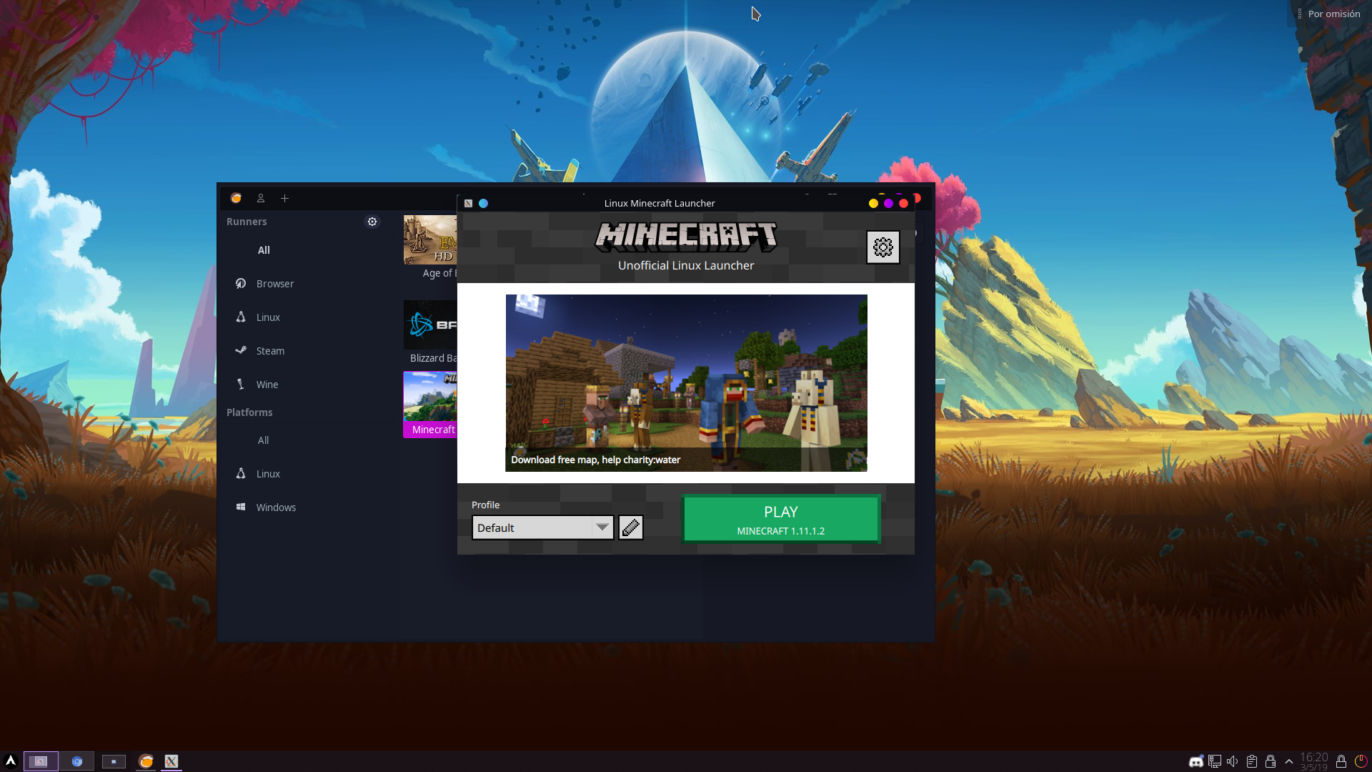 how to get minevraft bedrock on minecraft launcher