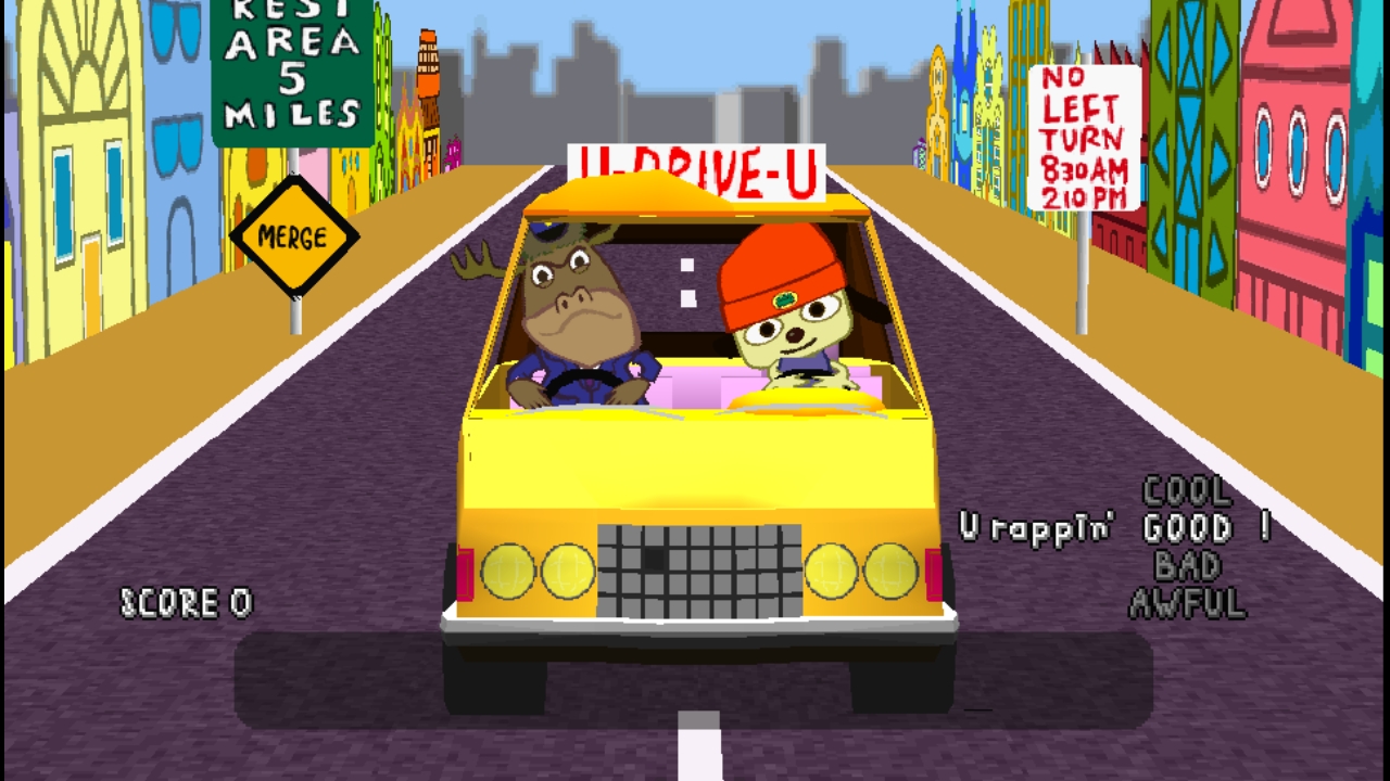 PaRappa The Rapper - Sony PSP