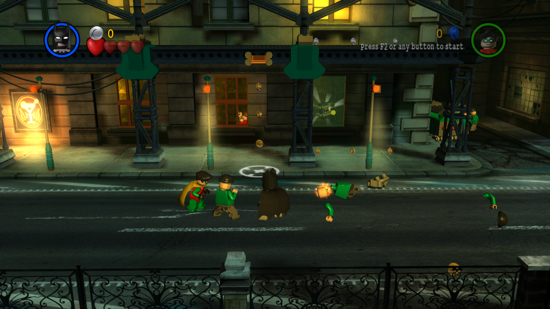 Lego batman running online game