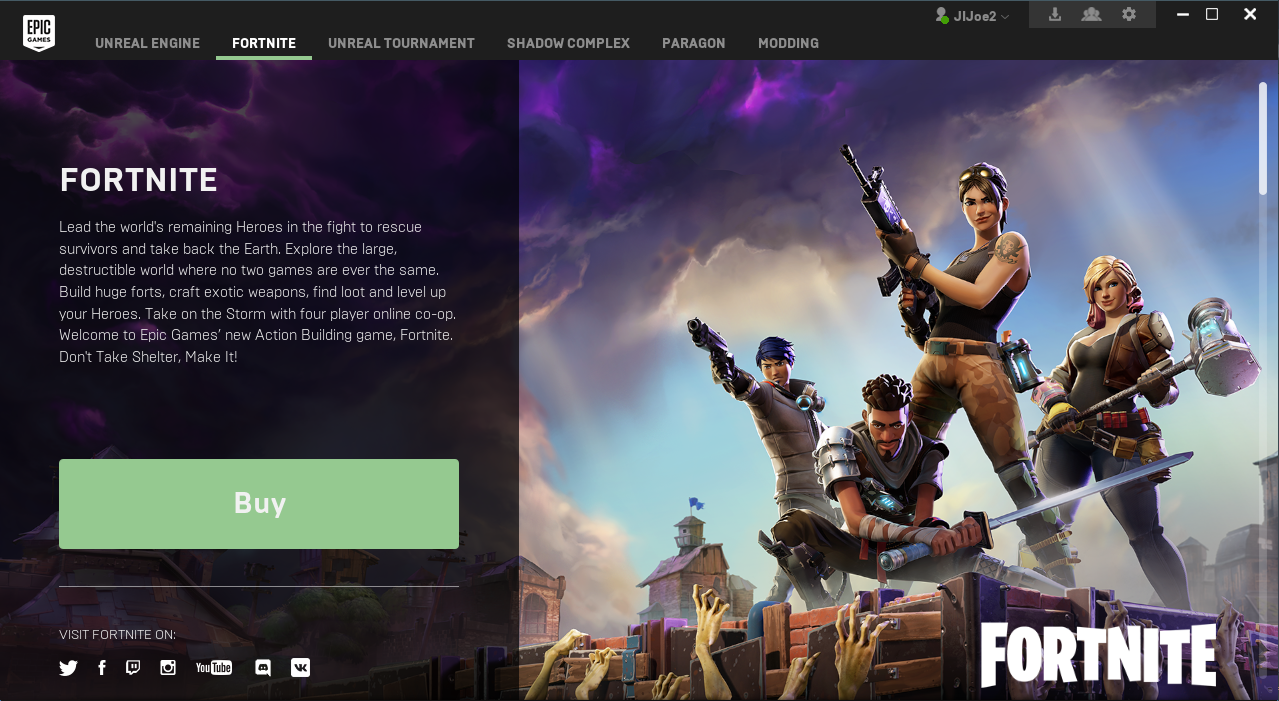 epic game launcher wont launch fortnite