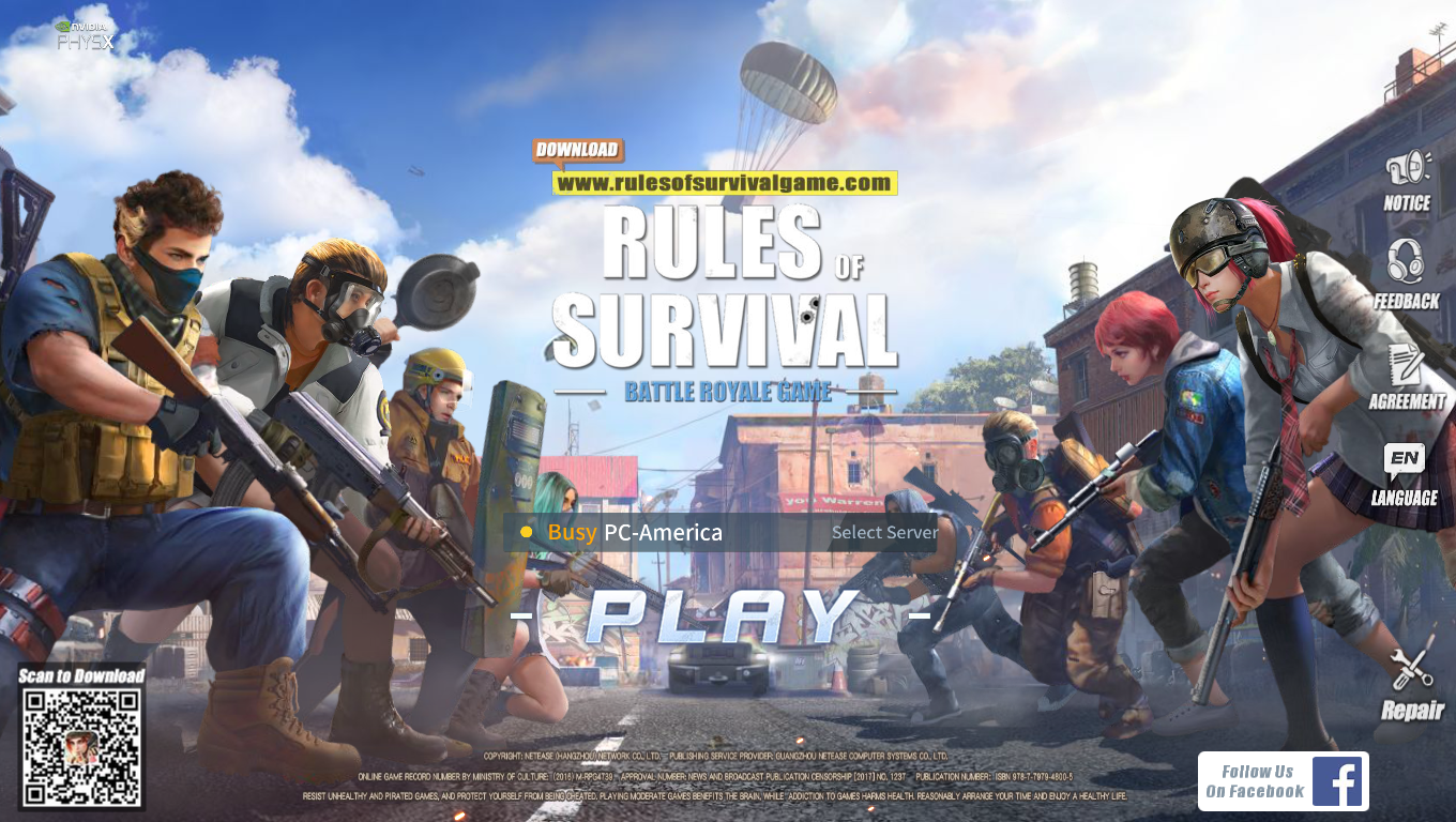 Rules of Survival - Lutris