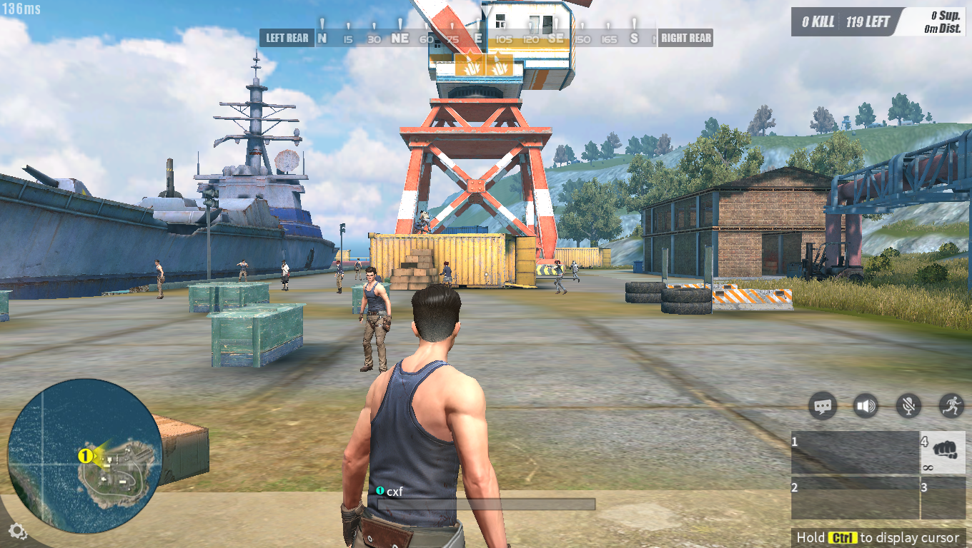 rules of survival mobile client