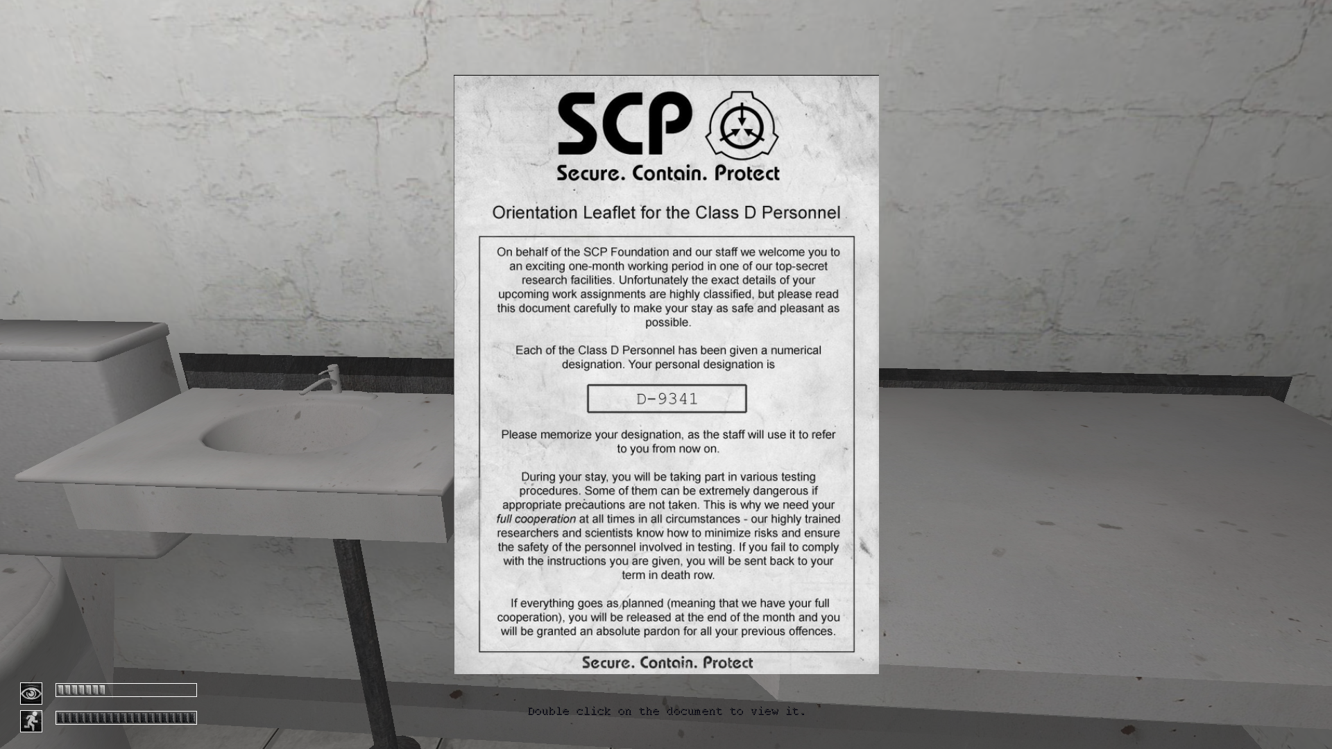 scp containment breach documents