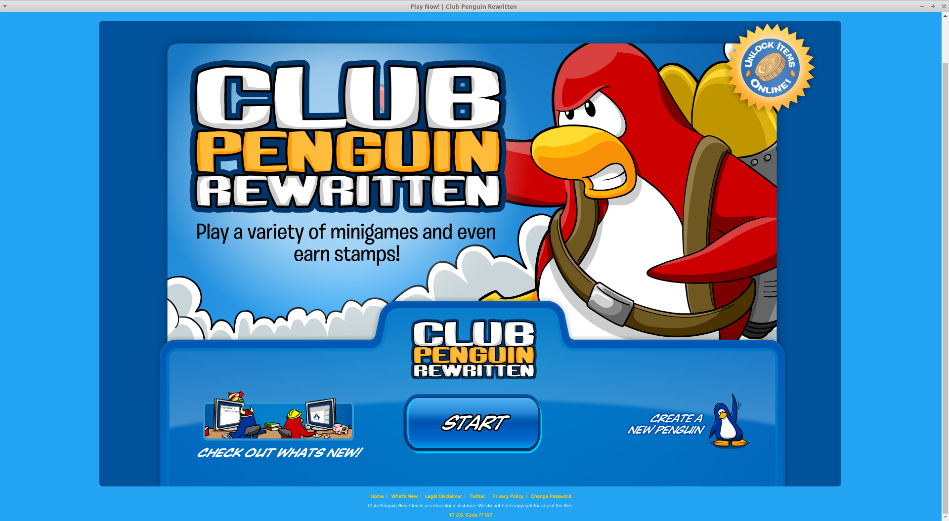 Club Penguin mini-games