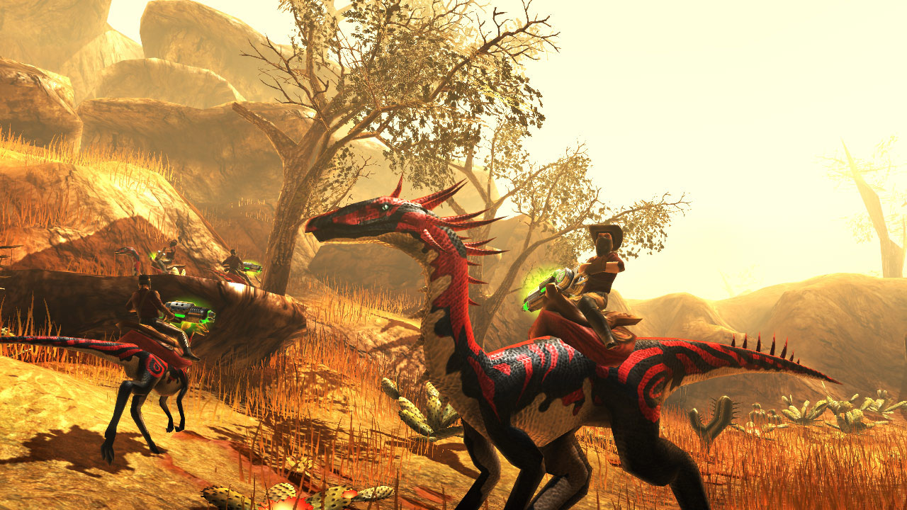 Dino Storm - The online game with cowboys, dinos & laser guns