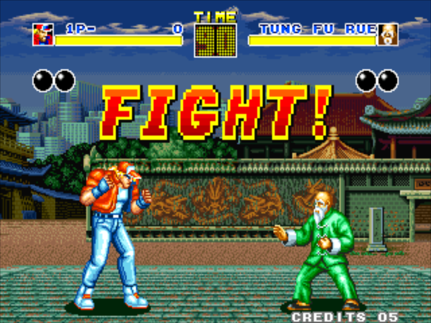 Fatal Fury (1991), Neo Geo Game