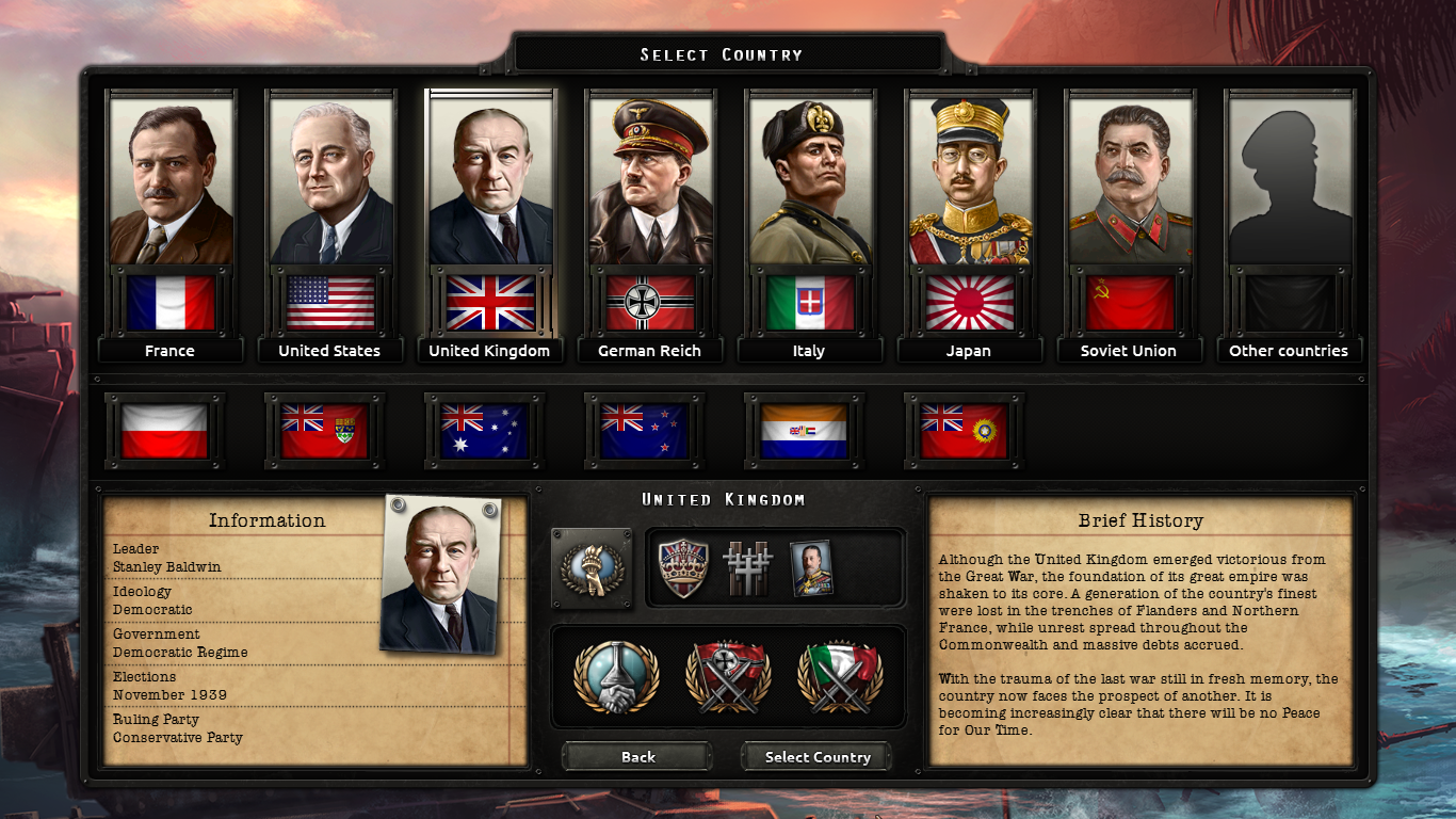 hearts of iron 4 interesting countries