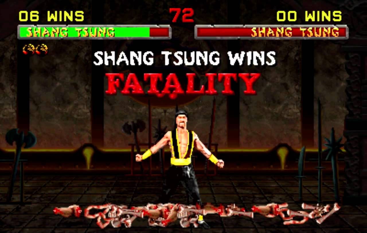 Mortal Kombat 2 game at