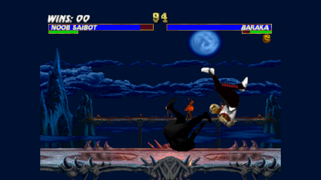 Noob Saibot Fatality I - Mortal Kombat Trilogy (GIF)  Mortal kombat, Mortal  kombat trilogy, Mortal kombat ultimate