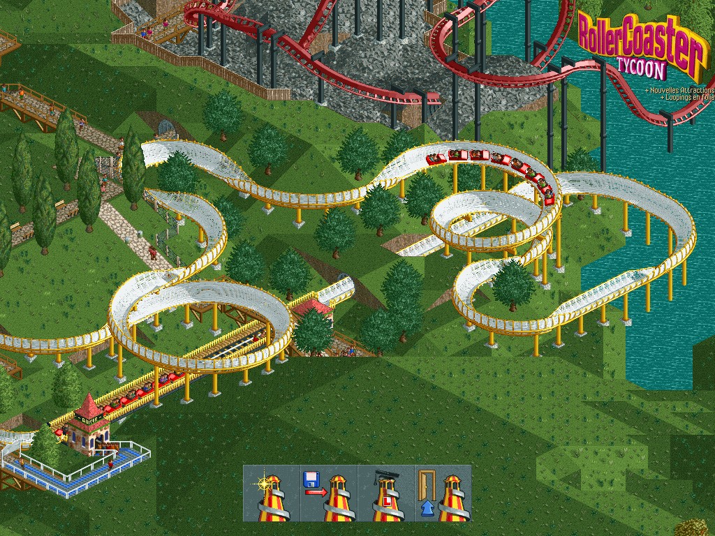 rollercoaster tycoon deluxe steam window problem