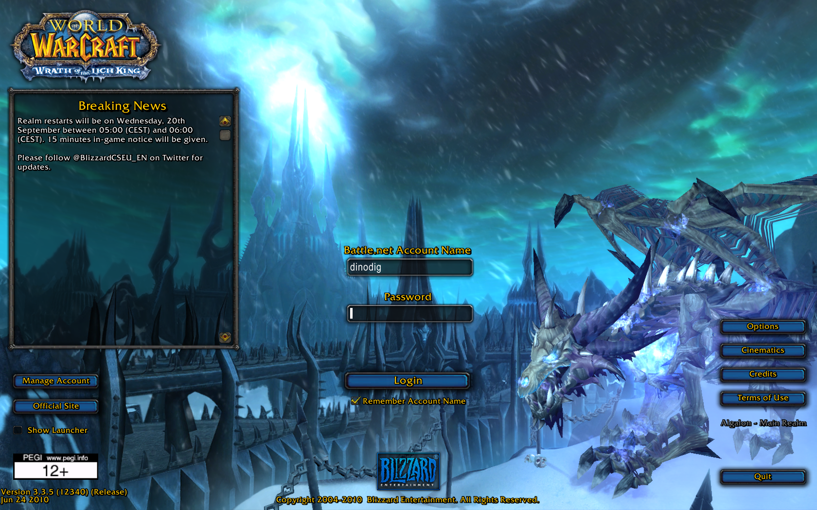 World of Warcraft - Lutris